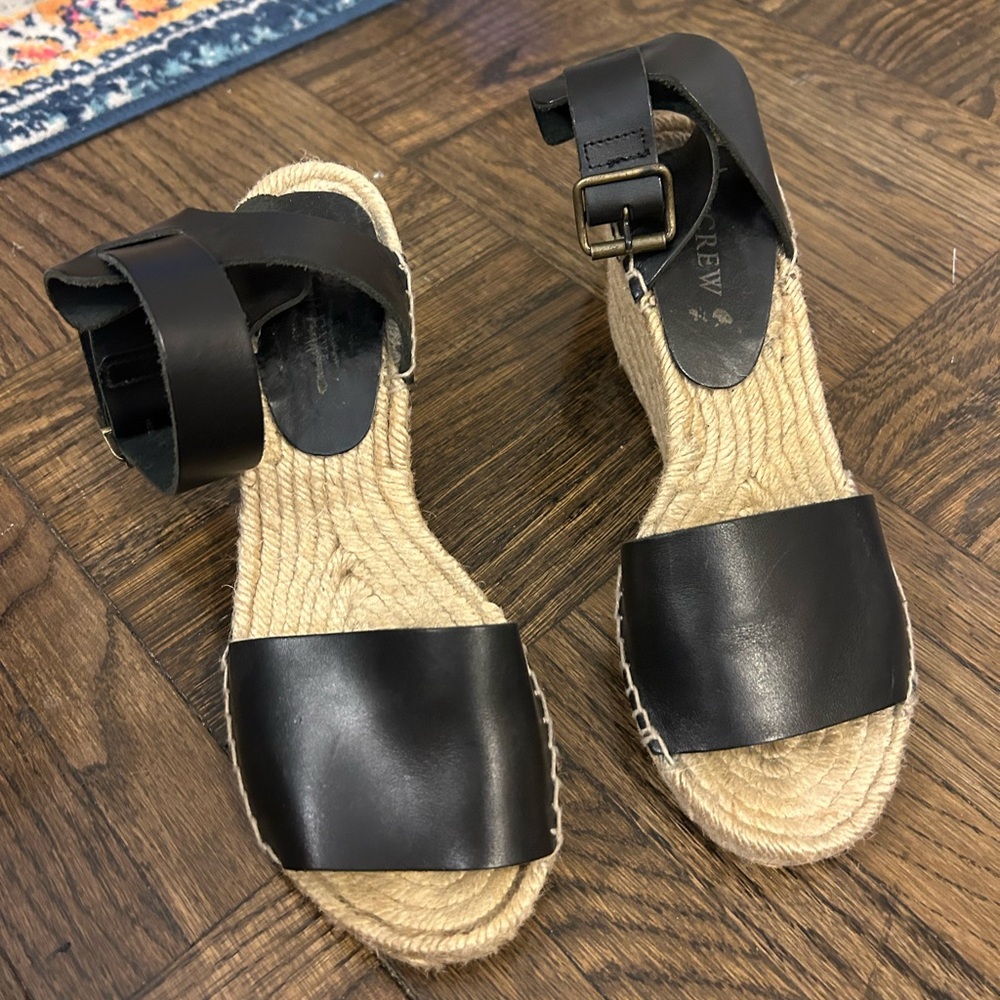 Jcrew espadrille wedges